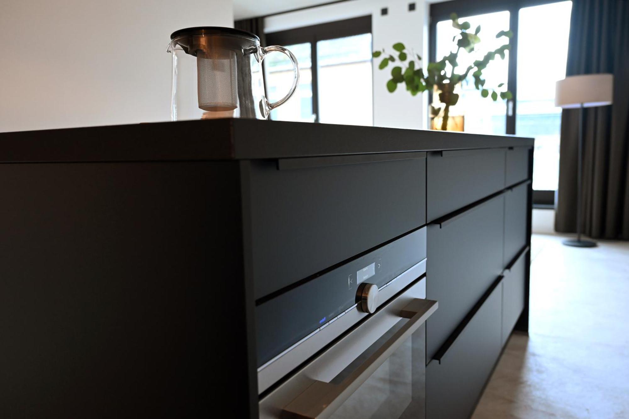 Eiwelhome - Stilvoll, Urban-Ruhig Schlafen, Bahnhofsnah, Balkon 埃尔福特 外观 照片